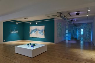 Installation view Abi Spendlove, ‘Mediator' at Broadway Gallery, 2021.